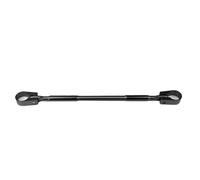 Motorcycle Balance Bar 22mm Alloy Aluminum Motorcycle Handlebar Brace Crossbar Modified Strengthen Handle Bar Clamp Balance Beam(Black)