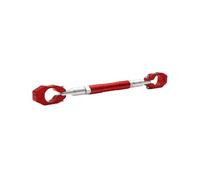 Motorcycle Balance Bar 22mm Crossbar Strengthen Handlebar Extended Motorbike Reinforce Lever Handlebar Drag Bar(Red)