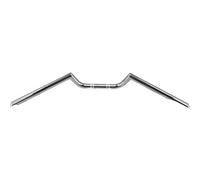 Motorcycle Balance Bar Fit For Enfield Cafe Racer Fit For Tracker Fit For Bobber SV650 CB650R CB650F Retro 22m Handlebar 7/8‘’ High Rise Handle Bars(Chrome)