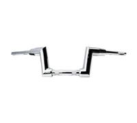Motorcycle Balance Bar Fit For Road King Breakout Street Bob Low Rider Fat Boy Motorcycle 2 Inch Handlebar Single Hydraulic Pump Motorcycle Handlebar(6 inch Chrome B)