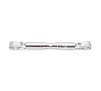 Motorcycle Balance Bar For Monkey 125 Motorcycle Handlebars Crossbar Modified Adjustable Handle Crossbar For CT125 Handle Crossbar Bracket(Silver1)