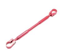 Motorcycle Balance Bar Handle Bar Motorcycle Handlebar Adjustable Modified 22mm Alloy Aluminum Brace Crossbar Strengthen Clamp Balance(Red)