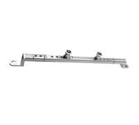 Motorcycle Balance Bar Motorcycle Balance Bar Reinforcement Multifunctional Pull Rod Reinforcement Pedal Car Rearview Mirror Crossbar Universal(Silver)