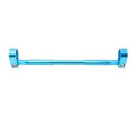 Motorcycle Balance Bar Motorcycle Balance Bar Universal 22mm CNC Aluminum Crossbar Strengthen Handlebar Extended Motorbike Reinforce Lever Accessories Motorcycle Cross Bar(Blue)