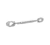 Motorcycle Balance Bar Motorcycle Balance Bar Universal 22mm CNC Aluminum Crossbar Strengthen Handlebar Extended Motorbike Reinforce Lever Accessories Motorcycle Cross Bar(Silver)