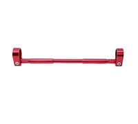 Motorcycle Balance Bar Motorcycle Balance Bar Universal 22mm CNC Aluminum Crossbar Strengthen Handlebar Extended Motorbike Reinforce Lever Accessories Motorcycle Cross Bar(Red)