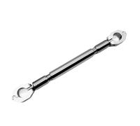 Motorcycle Balance Bar Motorcycle Balance Handlebar FOR CB600F Motorcycle Balance Bar 22mm CNC Aluminum Crossbar Extended Motorbike Reinforce Lever Accessories(Silver)