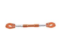 Motorcycle Balance Bar Motorcycle Crossbar Handlebar Motorcycle Balance Bar 22mm Cnc Aluminum Crossbar Strengthen Handlebar Extended Motorbike Reinforce Lever Accessories(Orange1)