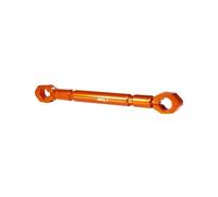 Motorcycle Balance Bar Motorcycle Crossbar Universal 22mm Motorcycle Balance Bar CNC Aluminum Crossbar Strengthen Handlebar Extended Motorbike Reinforce Lever Accessories(Orange)