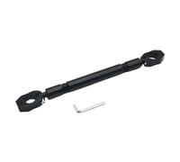 Motorcycle Balance Bar Motorcycle Strengthen Balance Handlebar Crossbar Motorcycle Universal Balance Bar Handle Bracket Grip Adjustable Crossbar Bracket Regulator Steering Wheel Reinforcing 22mm(Black