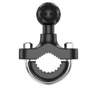 Motorcycle Ball Head Mount - 17mm Non-Slip Mirror Mount Adapter | Waterproof Action Camera Bracket for, & Cycling | Heavy Duty Aluminum Alloy Rotation Base for Outdoor Sports Secure Fit for Cyclin