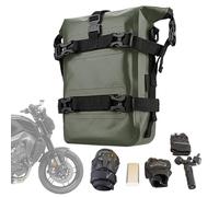 Motorcycle Bar Bag - 12 Inch Bumper Luggage | PVC Travel Storage - Waterproof 500D Plato Laminated Mesh Saddle Bag with Convertible Shoulder Strap, and Weatherproof Design Ideal for Touring, C