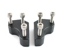 Motorcycle Bar Clamp For Concours 1400 For GTR1400 For ZG1400 2008-2020 Motorcycle Handlebar Riser Height For Up Adapter Mounts Extension Kit Accessories(Metallic)