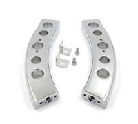Motorcycle Bar Clamps Adapter Motorcycle Handlebar Risers For Suzuki Boulevard M109R VZR1800 2006-2021 Aluminum Handle Bar Riser Clamp Mount Adapter Kit Handlebar Riser Bars Parts(Silver)