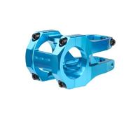 Motorcycle Bar Clamps For BMX Cycling Handlebar Power Bike Stem Aluminum Alloy Ultralight Short 35/45mm Bicycle Accessories(45mm Blue)