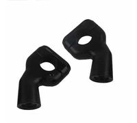 Motorcycle Bar Clamps for Bobber for T100 for T120 for Speed for Twin Motorcycle Accessories Handlebar Bar Riser Clamps Adapter Raise The Handlebars(Black)