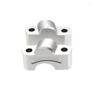 Motorcycle Bar Clamps Motorcycle CNC Handlebar Riser For Tiger For Sport 800 660 2022-2025 Aluminum Raisers Up And Backwards Accessories Handlebar Riser(Silver)