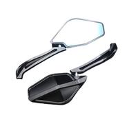 Motorcycle Bar End Mirrors For DUCATI For Diavel For Xdiavel-S For Monster For Hypermotard For Multistrada Motorcycle Side Mirror CNC Rearview Motorcycle Mirrors(B)