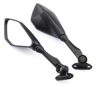 Motorcycle Bar End Mirrors For Kawasaki For Ninja250 2011 2012 2013 2014 2015 2016 2017 2018 Motorcycle Left And Right Mirror Rearview Mirrors Side Wing Short clear lens(Short clear lens)