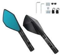 Motorcycle Bar End Mirrors For Suzuki For CB650R CB 500 FX 600 For Hornet CB1300 Motorcycle Rearview Side Mirrors 8MM 10MM Motorbike Wing Mirror