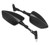 Motorcycle Bar End Mirrors For Suzuki SV650 SV650X SV650/S Motorcycle Adjustabale Side Rearview Mirrors Bar Rear View Mirror Replacement(Titanium)