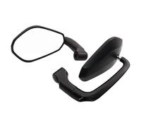 Motorcycle Bar End Mirrors For Suzuki Universal Motorcycle Rearview Mirror 8MM 10MM Retro Scotters Side Rear Mirrors(Black)