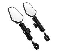 Motorcycle Bar End Mirrors For Universal Motorcycle Accessories Adjustable Folding Off Side Mirrors