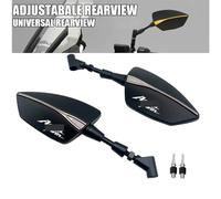 Motorcycle Bar End Mirrors Motorcycle MirrorsScrew Thread Left Right Rear Rearview Mirrors For AfricaTwin CRF1000L(7)