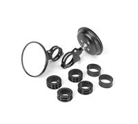 Motorcycle Bar End Mirrors Motorcycle Trail Mirrors For Svartpilen 801 401 125 Blind Spot Mirror 360 ° Adjustable Handlebar Side Mirrors