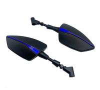 Motorcycle Bar End Mirrors Screw Thread Left Right Rear Rearview Mirrors 8/10mm Motorcycle Mirrors For Ya&ma&ha For YBR125 2010-2019(6)