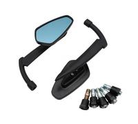 Motorcycle Bar End Rear View Side Mirrors Motorcycle Bar End Rear View Side Mirrors Handebar Side Mirror Look Housing Handlebar Side Mirror 8mm 10mm Universal For Scooter