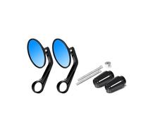 Motorcycle Bar End Rear View Side Mirrors Motorcycle Round Handlebar Bar End Rear View Mirrors Glass For For Sprint For Primavera 50 125 150 GTS GTV 300
