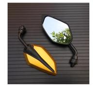 Motorcycle Bar End Side Mirrors 10MM Rear View Mirrors Side Rearview Clear Vision For YAM&AHA Zuma 50 125 Chappy Majesty Razz Riva Smax Tmax CP250