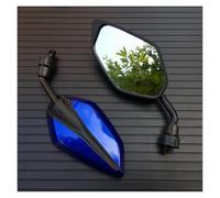 Motorcycle Bar End Side Mirrors 10MM Rear View Mirrors Side Rearview Clear Vision For YAM&AHA Zuma 50 125 Chappy Majesty Razz Riva Smax Tmax CP250
