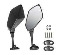 Motorcycle Bar End Side Mirrors 2Pcs Pair Motorcycle Rearview Mirror For Hond&a CBR600RR 2003-2011 CBR900 1998-2003 CBR1000RR 2004-2007 Reflector Side Mirrors