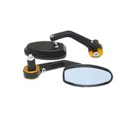 Motorcycle Bar End Side Mirrors For Roy&al Enfi&eld Meteor Classic 350 500 Interceptor 650 CNC Aluminium Motorcycle Handlebar End Rearview Mirrors