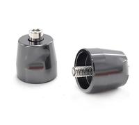 Motorcycle Bar Ends Accessories Motorcycle Cnc Handlebar Grips Handle Bar Ends Plug Anti Vibration(Gray)