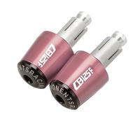 Motorcycle Bar Ends For Honda CB125F CB125R 2011-2021 2022 2023 2024 Motorcycle Handlebar Grip Ends Handle Bar End Cap Slider(Pink)