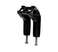 Motorcycle bar Riser 1-1/2'' Handlebar Riser Mount Clamp For Dyna Fat Street Bob Motorcycle Accessories 38mm Handle Bar T-Bar Pullback Risers