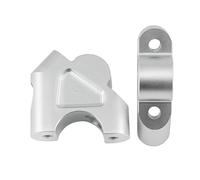 Motorcycle Bar Riser For BMW For R1250GS For ADV For R1250 GS For Adventure LC 2018 2019 2020 2021 2022 Motorcycle 32MM Handlebar Riser Handle Bar Lift Clamp Motorcycle Risers(Silver)