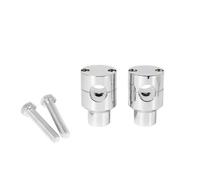 Motorcycle Bar Risers 22MM 25MM Motorcycle Handlebar Riser Up Bracket Clamp Kit For 1'' 7/8" Handle Bars Universal For V-Star 650