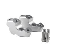Motorcycle Bar Risers For BMW S1000XR 2019 2020 2021 2022 2023 Motorcycle Handle Lifter Handlebar Riser Accessories Height Adjustment(Silver)