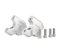 Motorcycle Bar Risers For CB 650R CB650R CB 650 R 2019-2023 2024- Handle Bar CNC Raisers Up And Backwards Motorcycle Handlebar Riser Handlebar Risers Clamp(Silver)