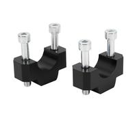 Motorcycle Bar Risers For CRF 1100 L For Africa For Twin For Adventure For Sports Motorcycle Handlebar Riser Heightening Bar Mount Handle Clamp(Black)