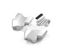 Motorcycle Bar Risers For Ducati DesertX Desert X 2022 2023 2024 2025 Accessories Handle Bar Back Move Lift - Black/Silve Motorcycle Handlebar Riser(Silver)