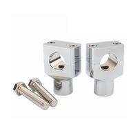 Motorcycle Bar Risers For Shadow For Spirit 750 C2 For VTX 1300 C Motorcycle 7/8" 1" Handlebar Riser Clamp Aluminum 22mm 25mm Handlebars(22mm Chrome)