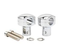Motorcycle Bar Risers For Steed 400 600 25mm Motorcycle Handlebar Fat Bar Riser Mount Clamps Adapter Motorbike Pit Dirt Bikes Riser Accessory Kit