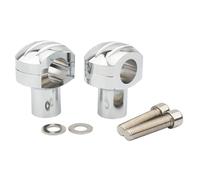 Motorcycle Bar Risers For Steed 400 600 25mm Motorcycle Handlebar Fat Bar Riser Mount Clamps Adapter Motorbike Pit Dirt Bikes Riser Accessory Kit