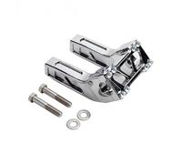 Motorcycle Bar Risers Motorcycle 1 1/8" Handle Bars Clamp Straight Risers Kits For SOFTAIL FLSTC for Softail FLSTF for Fat Boy Glide