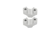 Motorcycle Bar Risers Motorcycle Handlebar Riser Drag Clamp Extend Adapter For Yamaha For XSR900 For XSR 900 For XSR-900 2016-2024 Handlebar Clamp Riser(Silver)